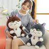 New Lucifer Cat Plush Toy with Brand Funny Cat Doll Doll Scratching Machine Doll Gift Exchange