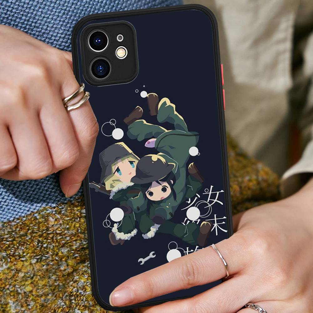 Anime G-Girls Last Tour Movie Phone Case For IPhone 11 12 13 14 15 16 Pro Plus X XS MAX Matte Bumper Shockproof Cover For iphone Xs Max