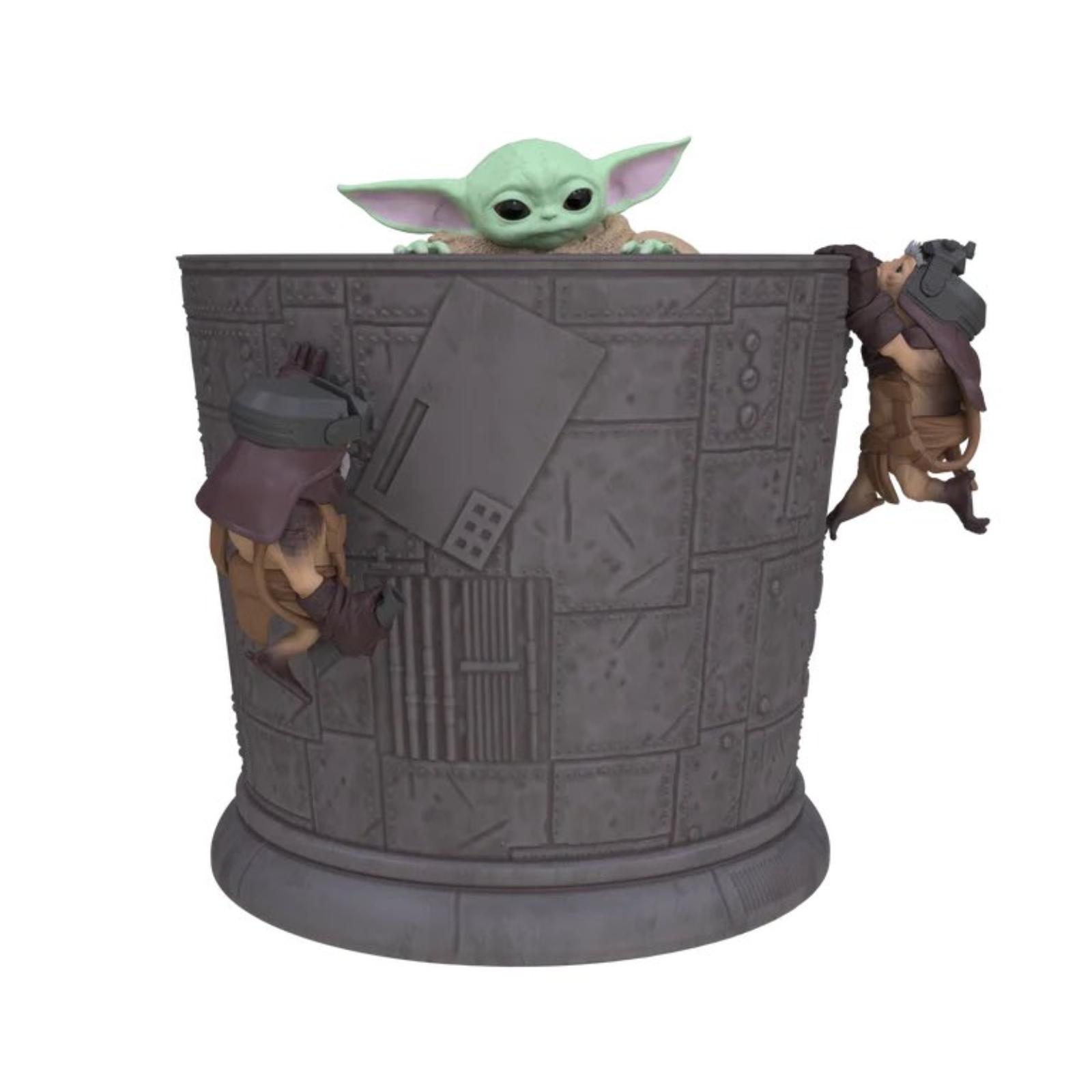 

Movie Inspired Popcorn Bucket with Character Figure and Decorative Relief Design for Home Theater and Collectible Use One Size