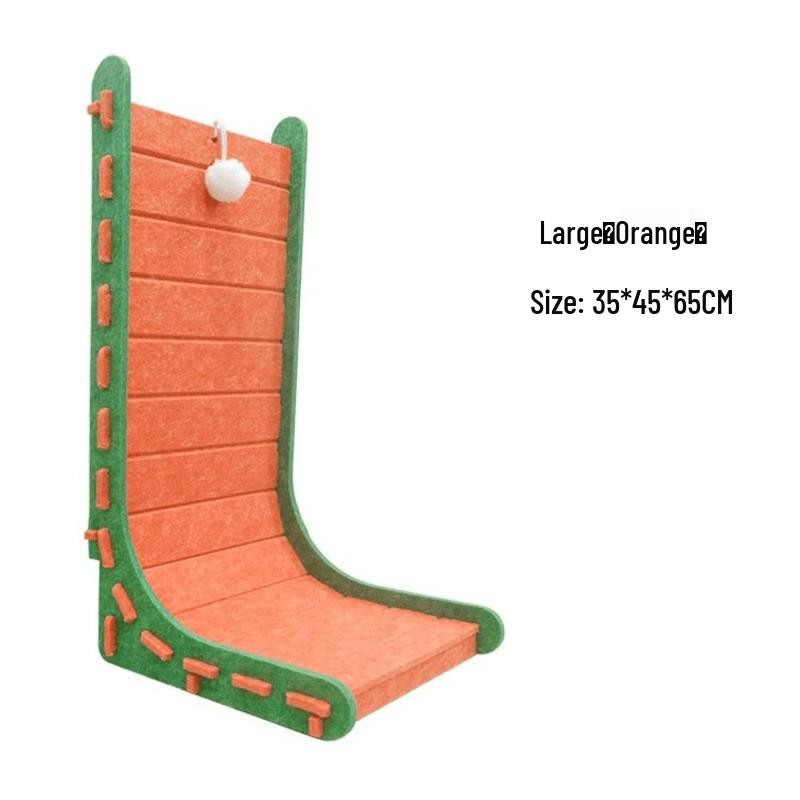 Trwały filcowy domek dla kota: Łóżko dwuwarstwowe i drapak