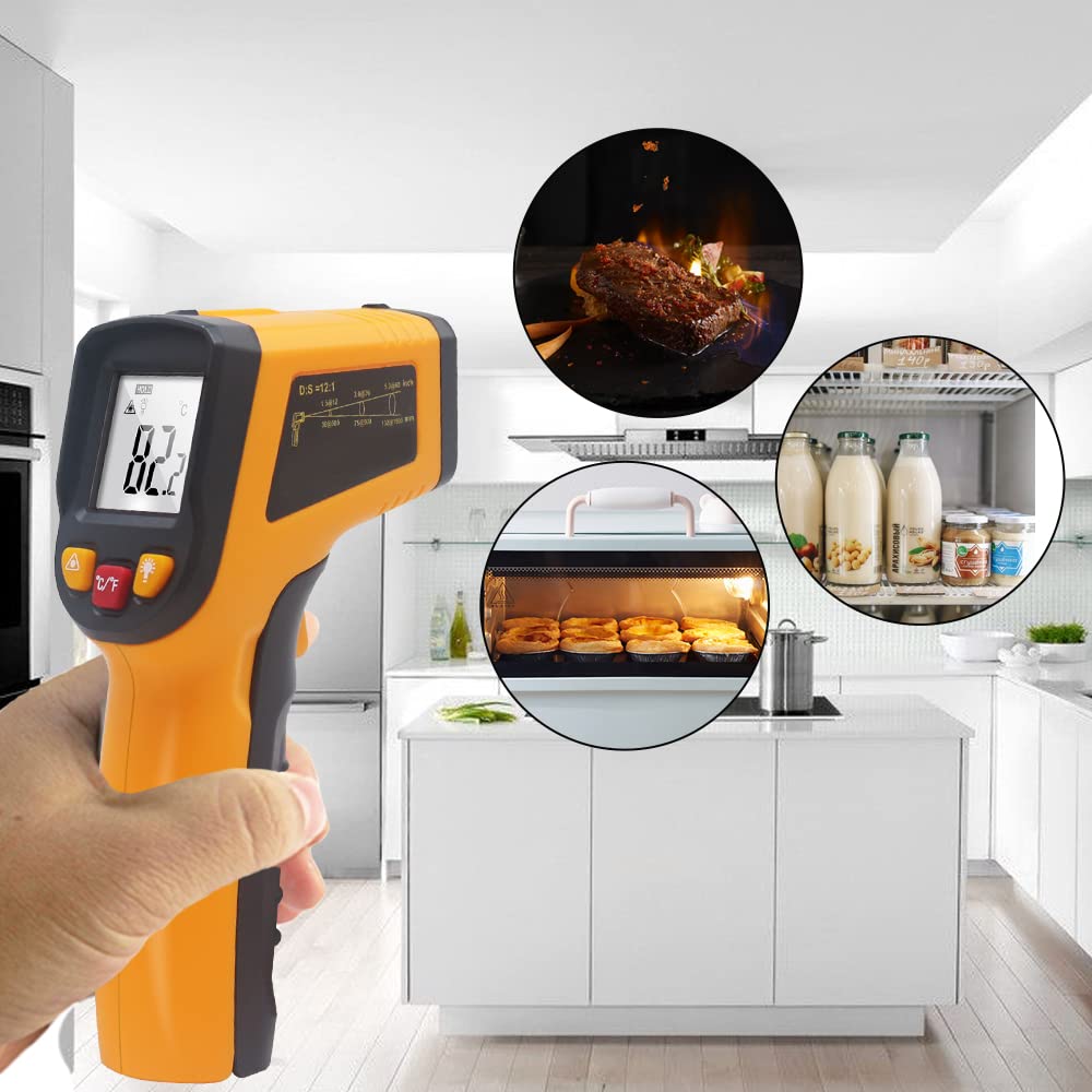 KT600Y Infrared Thermometer Gun KETOTEK Digital IR Thermometer -50℃~600℃ (-58℉~1112℉)
