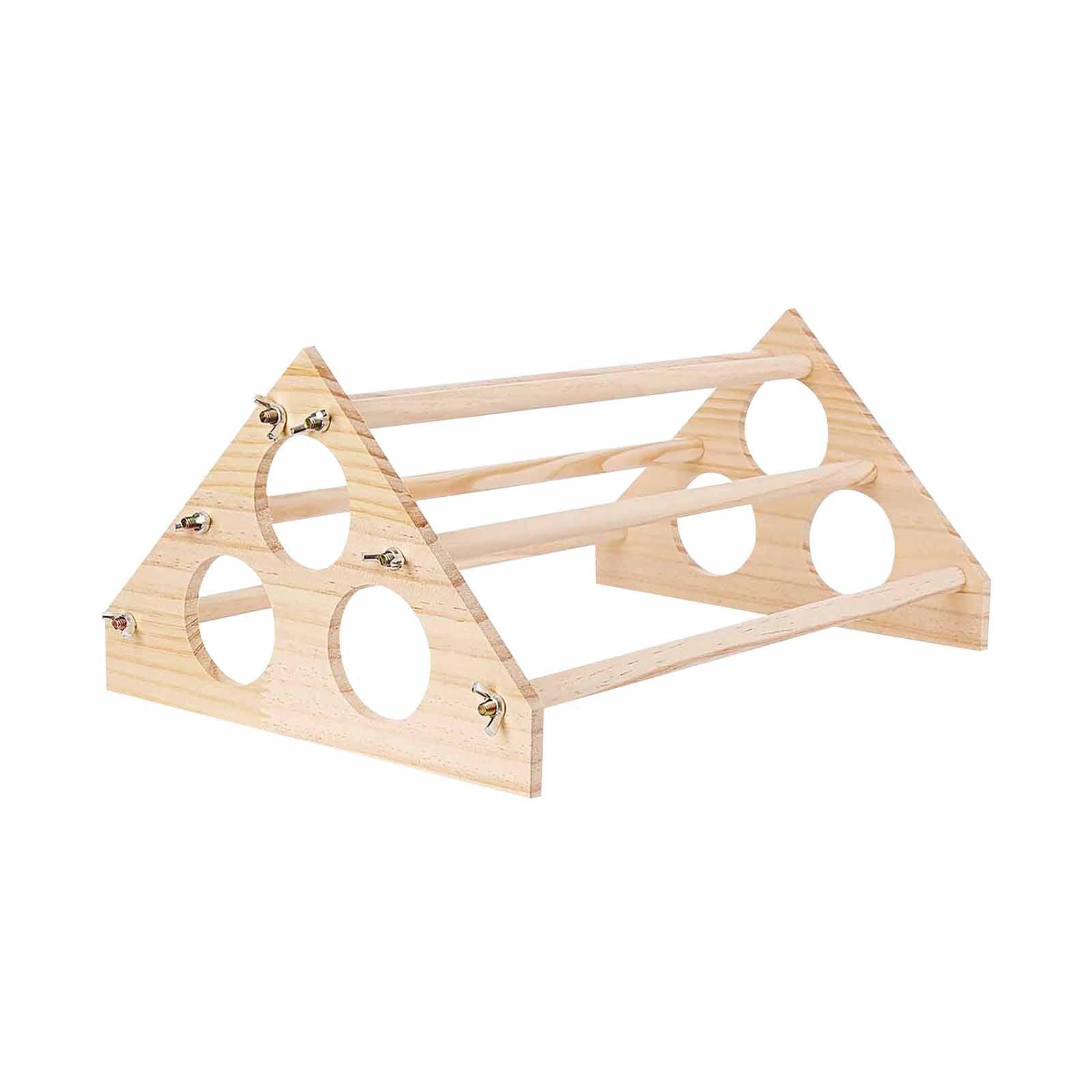 

Курятник, курятник для дрессировки на подставке, деревянная решетка для насеста цыплят, игрушка для курятника в тренажерном зале для цыплят в джунглях для курятника, брудера и развлечений, 16,14 х 10,63 х 7,08 One Size жёлтый