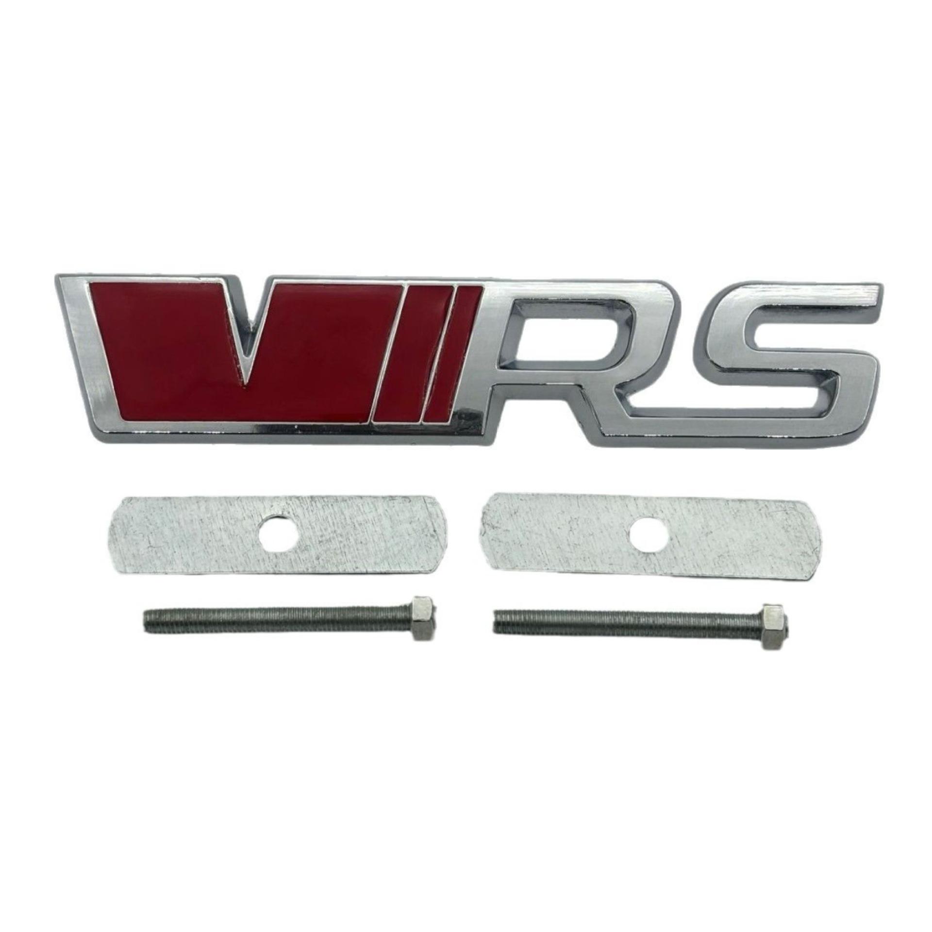 Значок на решетку VRS для Skoda Octavia, Superb & Xinrui: Металлический значок автомобиля на заказ