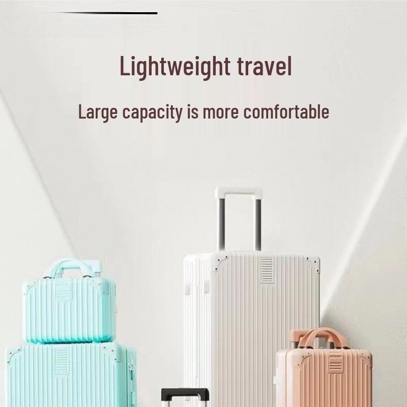 Vintage Universal Wheel Suitcase with Combination Lock – Durable and Spacious Travel Case for Men, Women, and Students