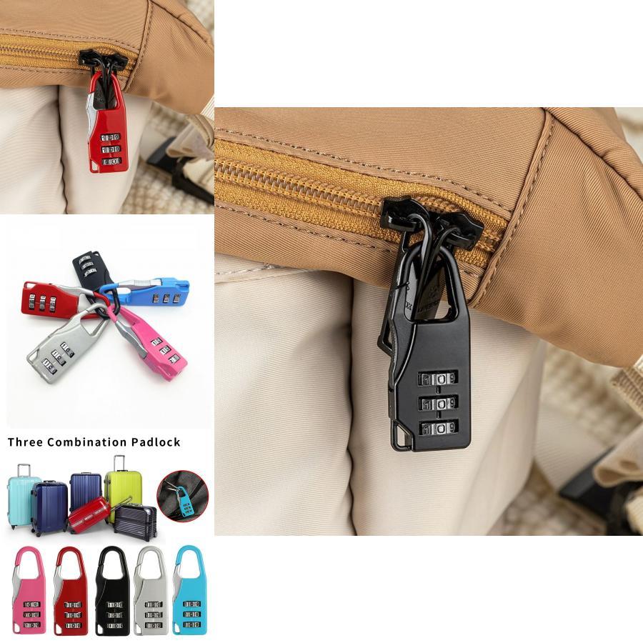 Modern Simple Style Zinc Alloy Small Lock For Luggage And Travel Bags