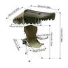UOSUUOSU Portable Folding Shade Armchair with Canopy