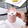 Heat-resistant Milk Coffee Cup 580ml Thermal Mug Portable Insulated Mug  Water Cup