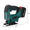Cordless Electric Jigsaw Rechargeable Adjustable Wood Metal Brushless Jig Saw Woodworking Power Tools for 18V Battery DC 18V