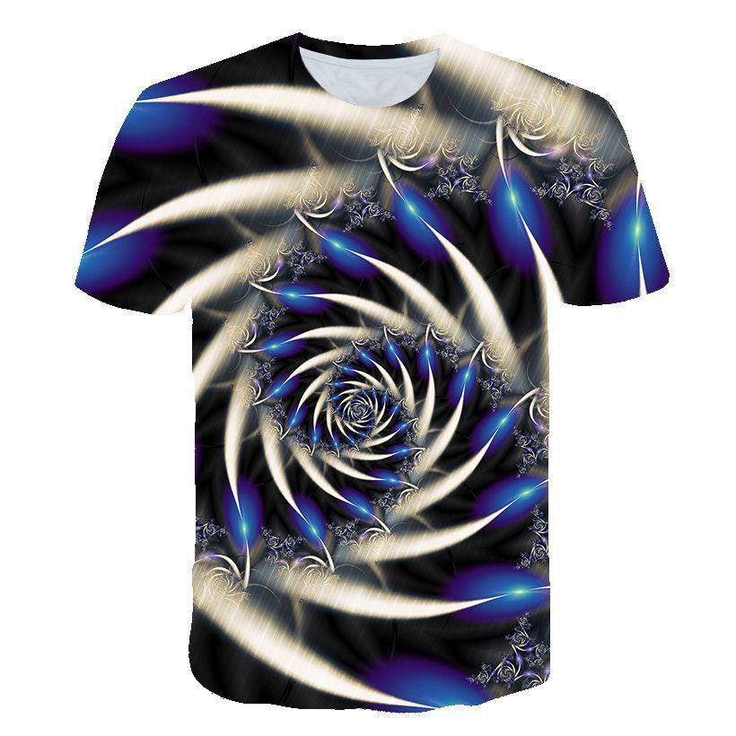 Men O Neck Short Sleeve Tops Man Tiger Animal Pattern Summer 3D Digital Print T Shirt Plus Size