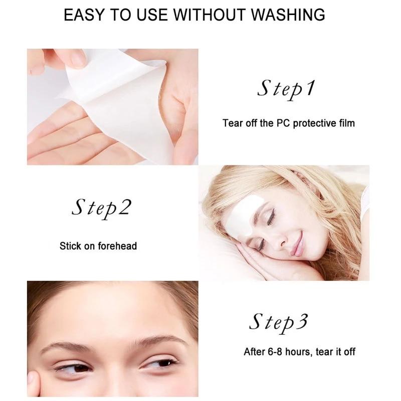 Patch de Gel Anti-rides pour l'élimination des lignes frontales, masque raffermissant, lignes de froncement, soins de la peau du visage, autocollants de traitement, Anti-âge, hydratant