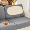 Simple Twill Jacquard Sofa Cover Soft Fabric Stain Scratch Resistant For All Seasons Living Room Home Furniture Decor Couch