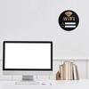 Handwriting WIFI Signage Convenient Signal Indication Signage 3D Wall Stickers  Public Place