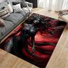 Gothic Medusa Design Carpet suitable as a non-slip mat for the living room or bedroom sofa