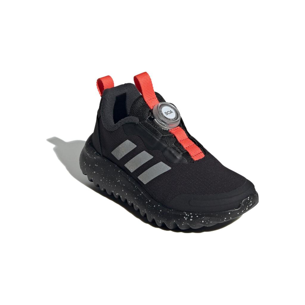 Adidas Activeflex Boa 3.0 Cómoda Absorción de Impactos Cálido Rebote Zapatillas Casuales de Caña Baja Zapatos Casuales para Niños Negro IG0589