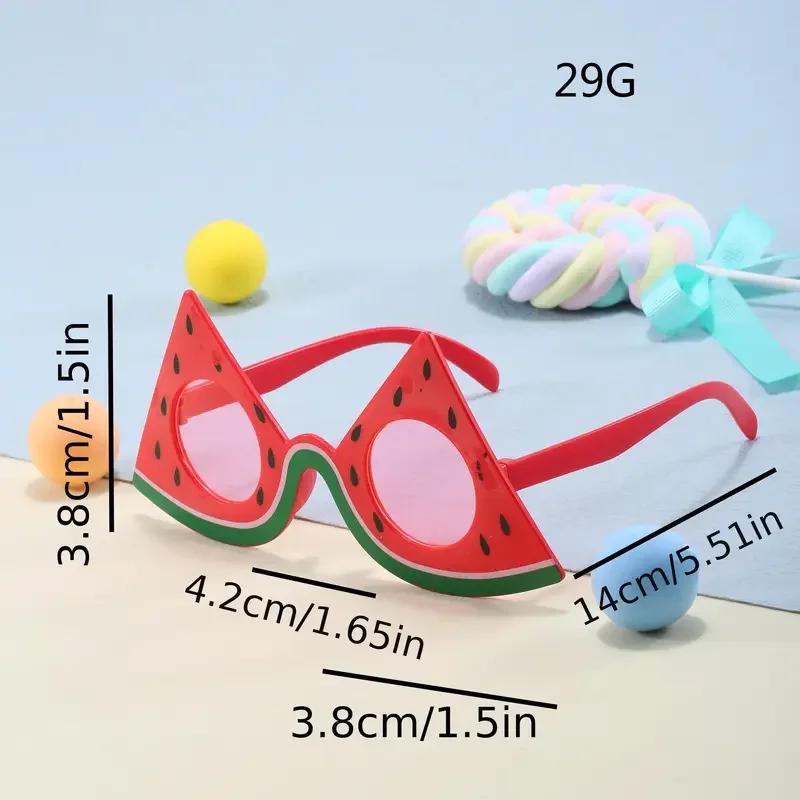 Fruit sunglasses Summer Hawaii Party Fruit shaped strawberry glasses Beach party decorations fun photo props