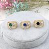 Stunning Fashionable Crystal Ring In [insert Color] For Elegant Lady's Party Jewelry