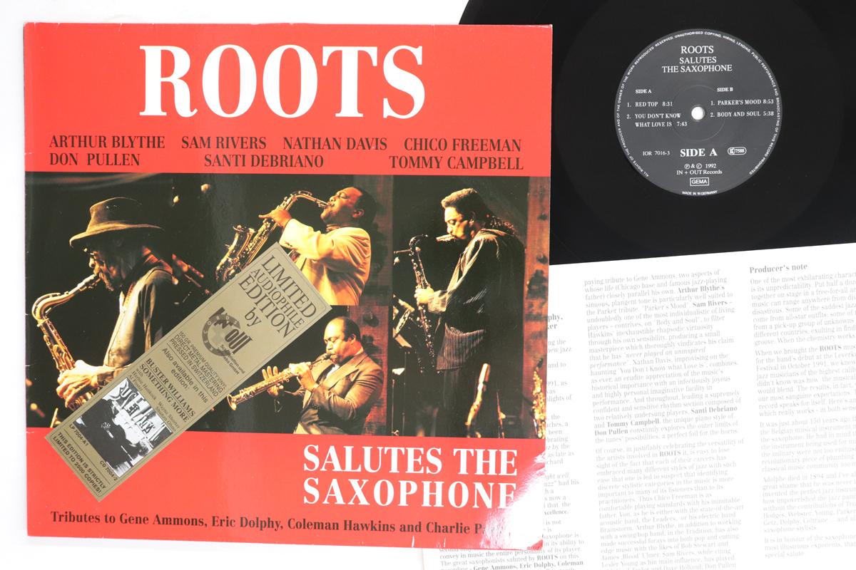 LP Record ROOTS  Salutes The Saxophone Second Part IOR70163 INOUT 1992 Germany Jazz Used