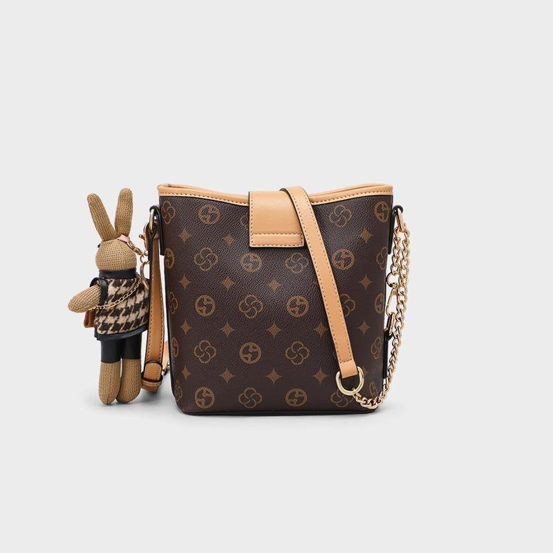 Bags Women's New Autumn and Winter Crossbody Women's Bags Fashion Niche Premium Versatile Bucket Commuter Shoulder Bag