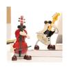 Spieluhren für MäDchen, MäDchen-SchmuckkäStchen, Spieluhren, Spieluhr mit Automatischer Swing-Gitarre und Violine, Dekoratives Ornament für Den
