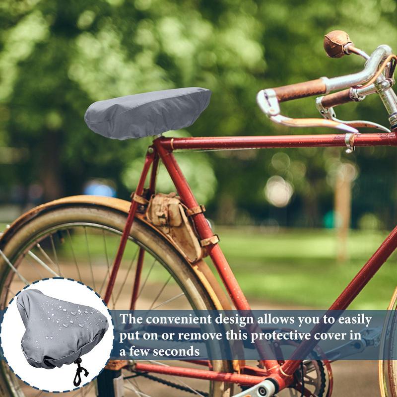 Bicycle Saddle Seat Rain Cover Oxford Cloth Dust-proof Cushion Protector Outdoor Cycling MT B Bike Rain Waterproof Seat Cover