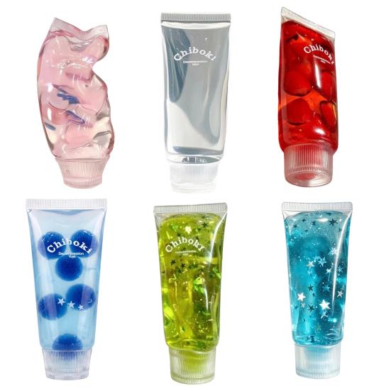 Facial Cleanser Stress Relief Toy with Glitter Slow Rising Face Wash Squeeze Toy