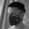Bdsm Mask Punk Leather Motorcycle Haze Face Mask Male Dust Windproof Adult Games Bondage Restraints Cosplay Sex Toys For Men