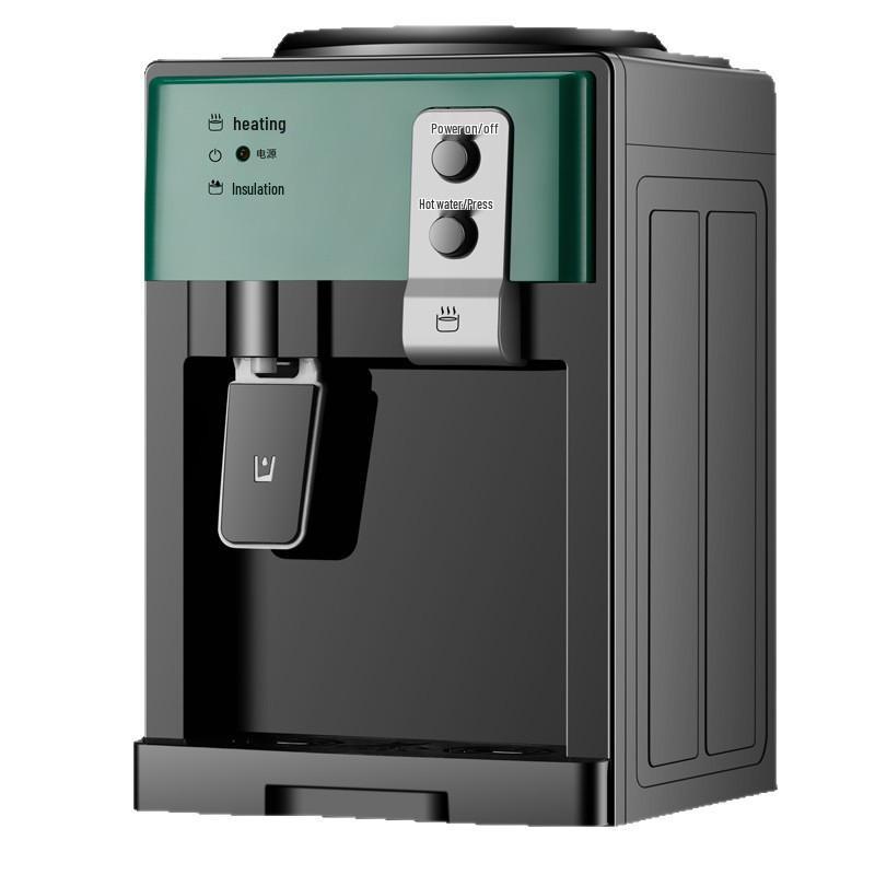 2026 Smarter Mini-Schreibtisch-Wasserspender: Automatische Toplader, Heißwasser bereit für Zuhause und Wohnheim.