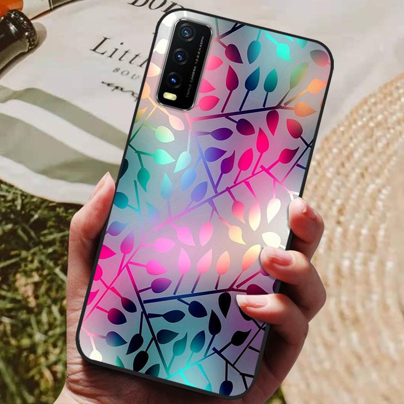 For Vivo Y11S Case Silicone Soft TPU Phone Cover For Vivo Y12s V2027 Case Cartoon Case Protective Bumper For Vivo V2032 Y11s