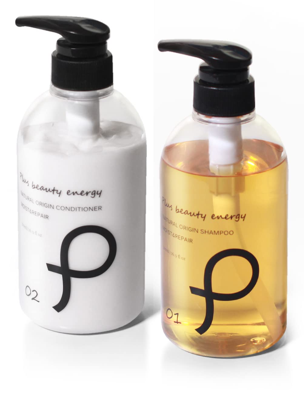 

Набор шампуня и кондиционера PLuS Natural Origin Moist Repair Amino & (500мл + 500мл) - Без силиконов, на кислотной основе, стильный, салонного качества