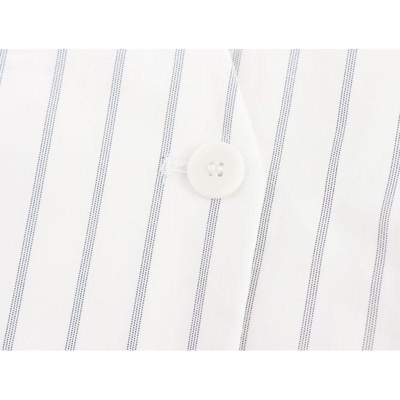 Kaslead New Arrival Women's Fashion Style Stylish Simple and Versatile Pinstripe Vest Vest 2010887