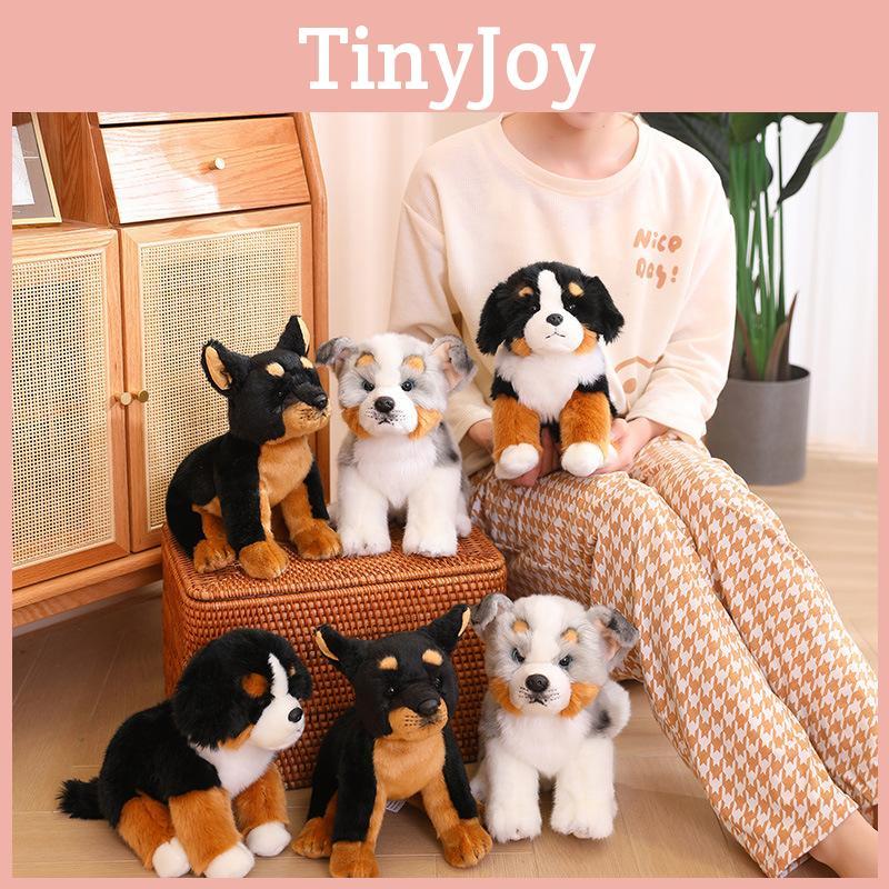 Soft And Cuddly Bernese Mountain Dog Plush Toy 25cm