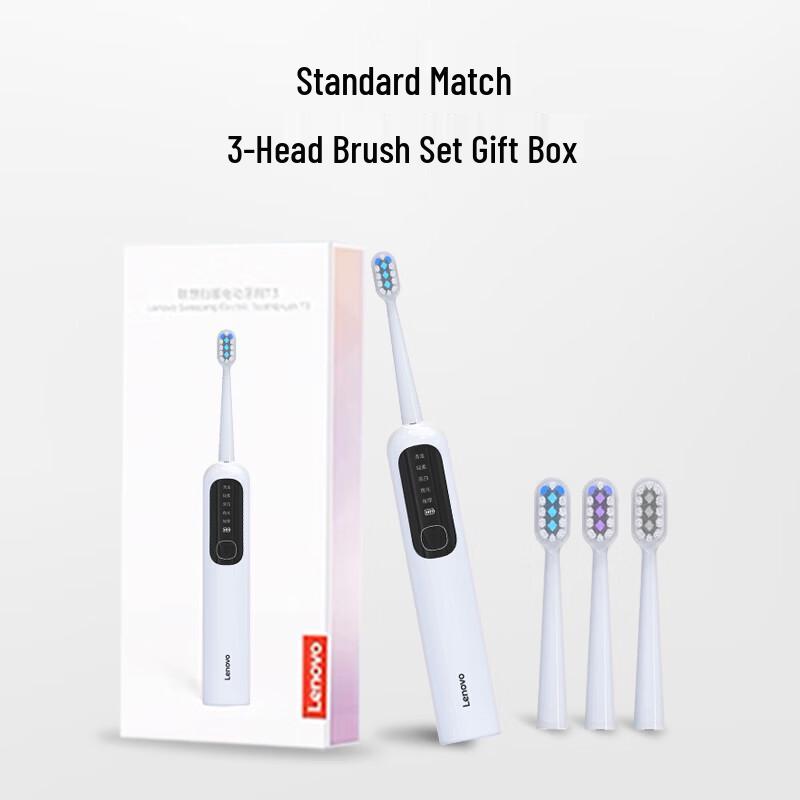 Lenovo T5 Sonic Electric Toothbrush Twin Pack CN plug (adapter included)