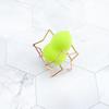 2Pcs Powder Puff Stand Makeup Sponge Holder Star Design Cosmetic Sponge Holder for Ventilated Drying Storage Display Vanity Table Use