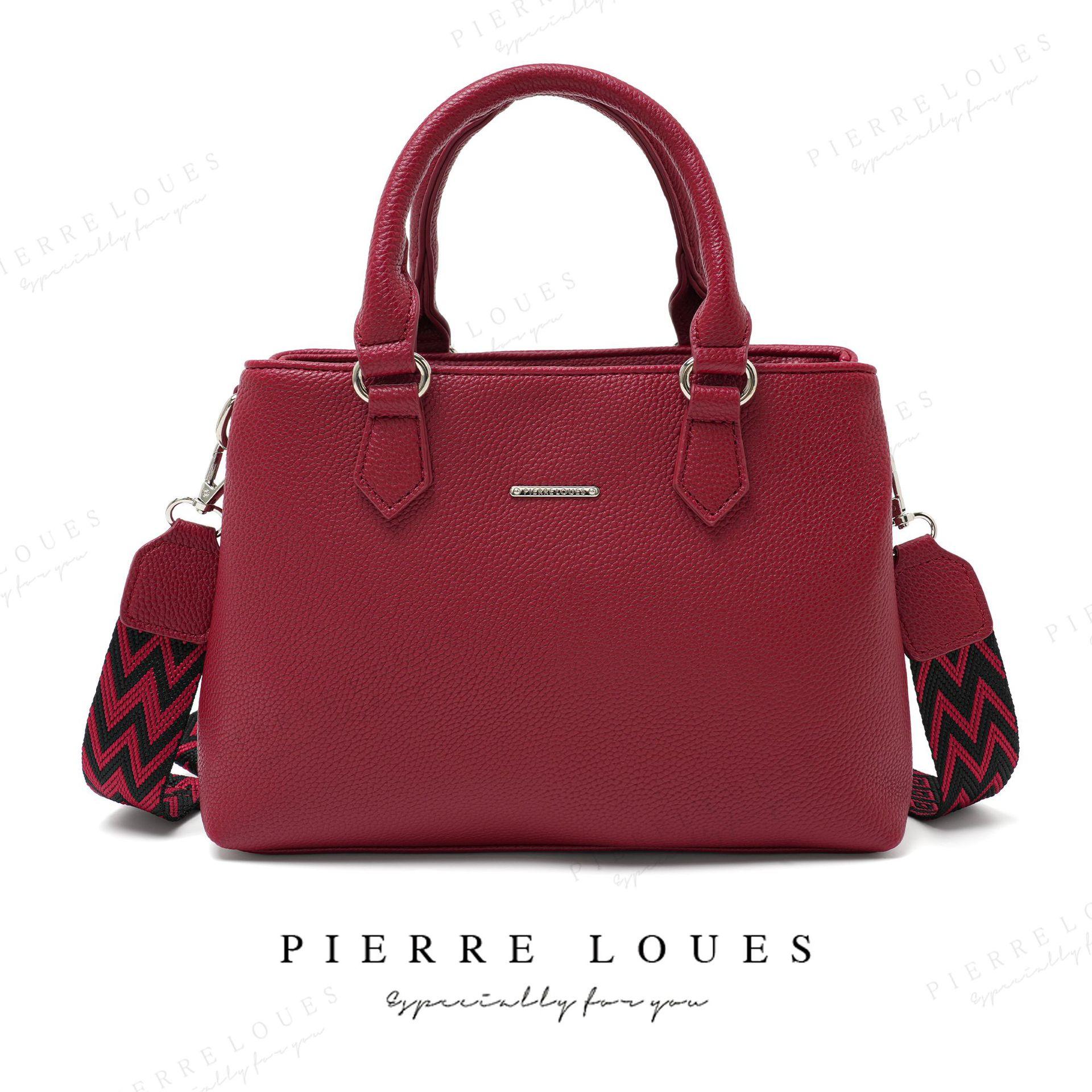 

Сумки для женской весны и лета универсальные сумки-тоут большой вместимости нишевые модные сумки для женского ощущения высокого класса бордовый