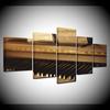 5 Panel/pieces HD Print A piano music score modern Print On Canvas Art Painting For home living room decoration