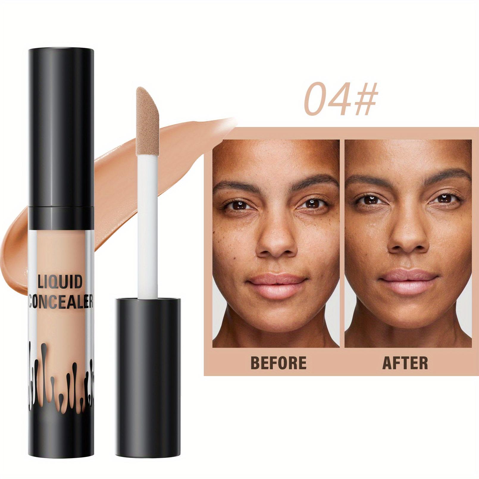 

4 цвета жидкий консилер-карандаш для лица и глаз, изолирующий крем, маскирует недостатки, стойкий натуральный нюдовый макияж, тональный крем-консилер 4#