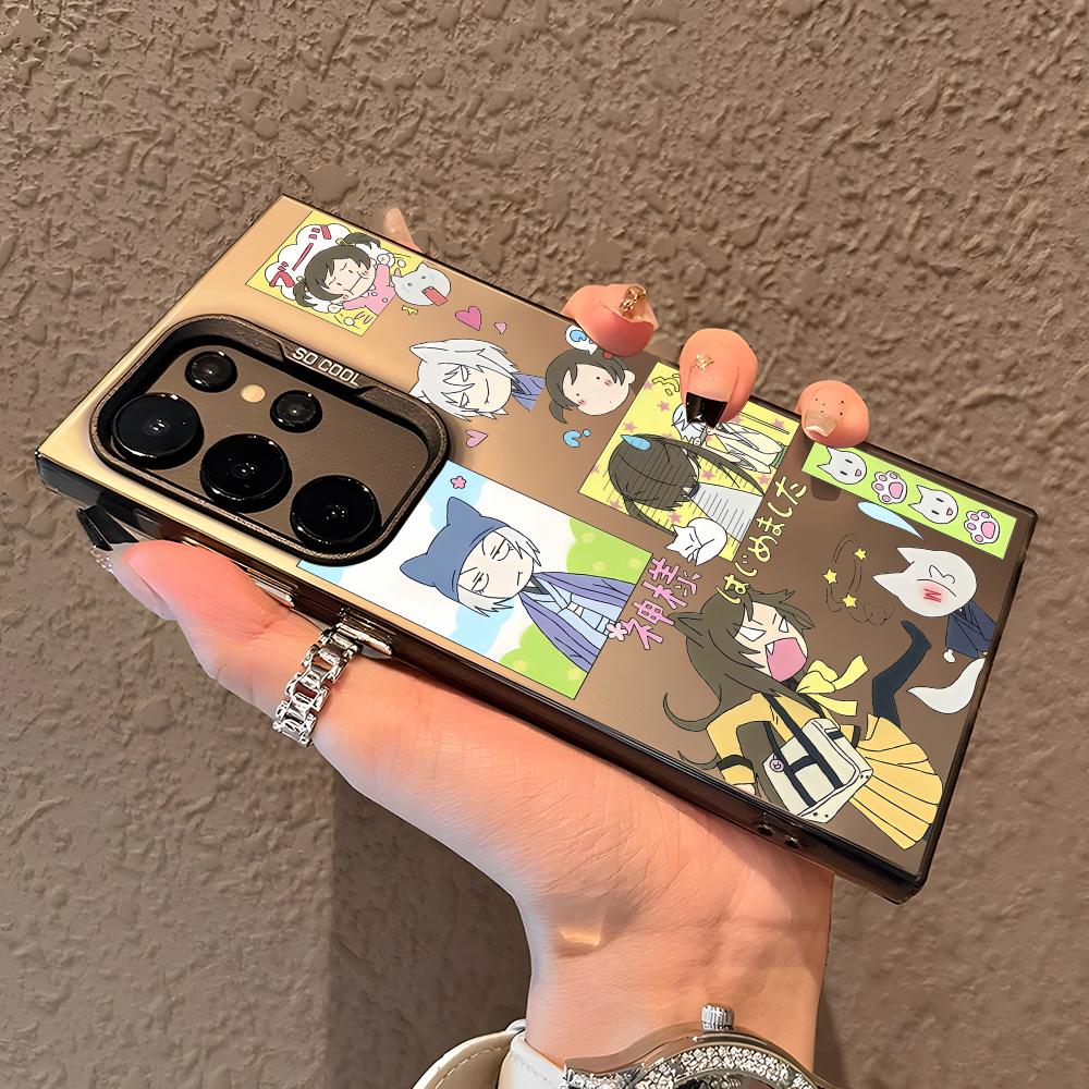 Anime K-Kamisama Kiss Phone Case For Samsung Galaxy S25 Edge S24 S23 S22 S21 S20 Ultra Funda Silicone Silver Cover