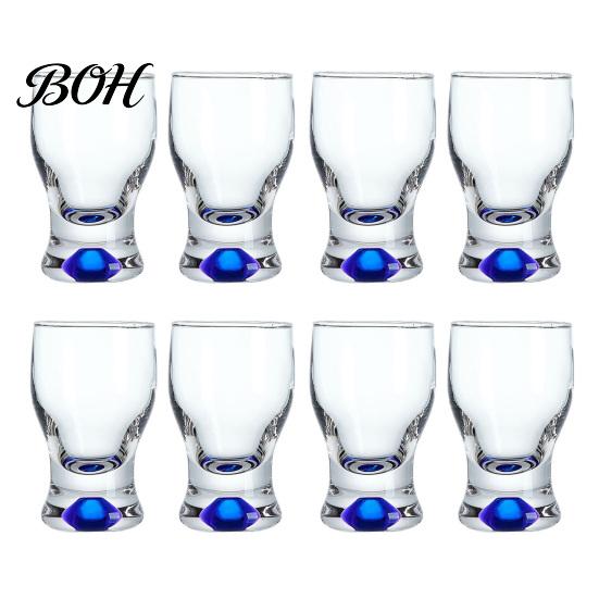 Verres à boire classiques incurvés Mini verre snifter avec base lestée ergonomique, Verres de dégustation transparents, Verres élégants pour fête, Confortable