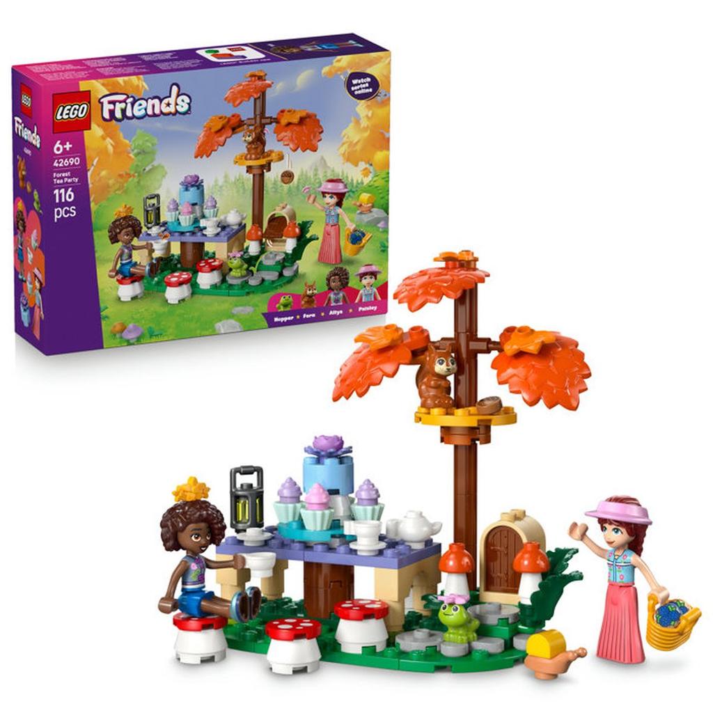LEGO Friends 42690 Le Goûter dans la Foret - Jeu de Rôle des 6 ans pour Fille ou Garçon
