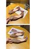 2025 Korean Style Women's Pointed Toe Pearl Rhinestone Slip-On Shoes - Soft Sole, Shallow Mouth, Spring/Autumn Fashion