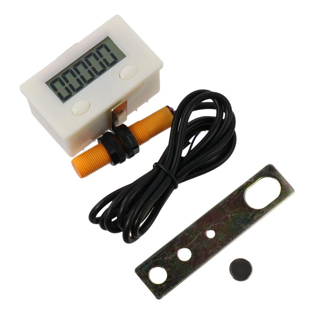 Plastic 0-99999 Counter  5 Digit Punch Counter LCD Digital