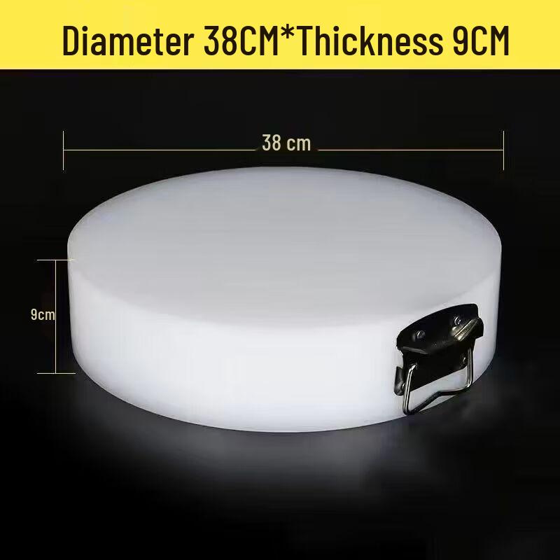 Eco-Friendly Anti-Bacterial Round PE Cutting Board