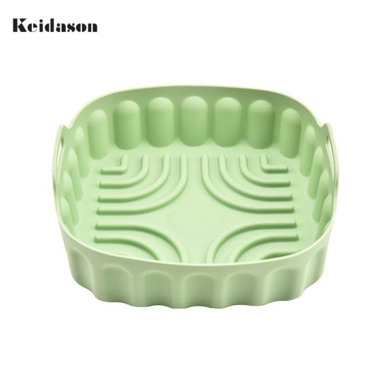 

Полезные пищевые классы с ручкой, аэрофритюрницы, сковорода, хлебобулочная посуда, вкладыш для горшка, кухонные принадлежности S зелёный