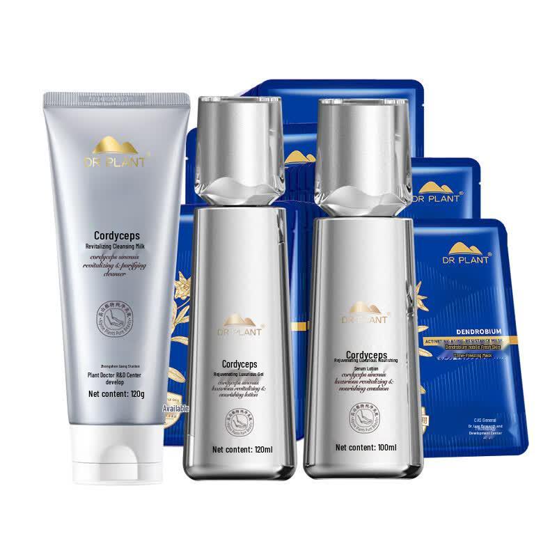 DR PLANT Cordyceps Revitalizing 33-Piece Skincare Set