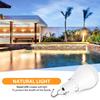 Nuova Lampadina LED a Ricarica Solare Risparmio Energetico Lampadina LED Portatile Lampada Energetica Illuminazione Casa Esterno