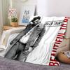 Olly Murs Theme Printed Blanket - Perfect for Couch, Bed, Travel & Outdoor Use | Machine Washable, Cozy & Durable.