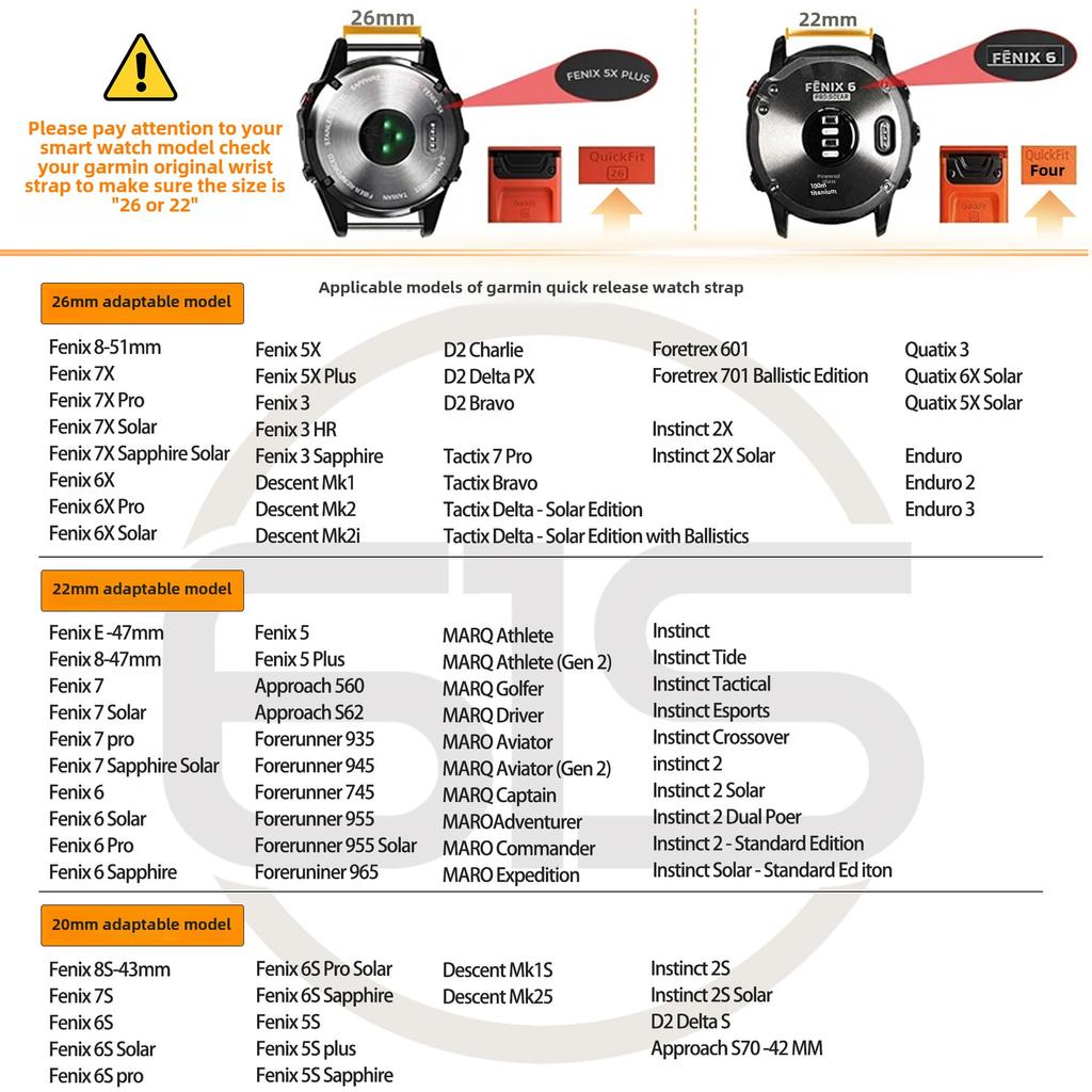 Fenix8 Watch Band For Garmin Fenix 8 51mm E 47mm 7 7X/Epix Pro/6 6X 5X Plus/Enduro 3 QuickFit 26/22mm Sport Nylon Strap Bracelet