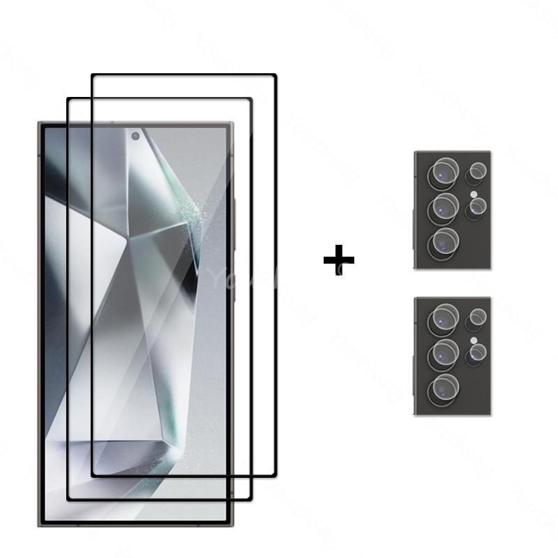 For Samsung Galaxy S25 Ultra Glass Screen Protector Camera HD Protector Film Samsung S25 Ultra Tempered Glass S25 Ultra Glass