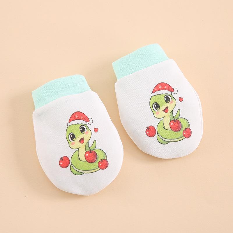 Gants Bébé Respirants en Maille Anti-Rayures - Mordables, Protection des Mains Printemps/Été pour Nouveau-nés