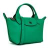 Longchamp Silver Hardware Leather Shoulder Crossbody Tote Bag Women bags Green 1500987249